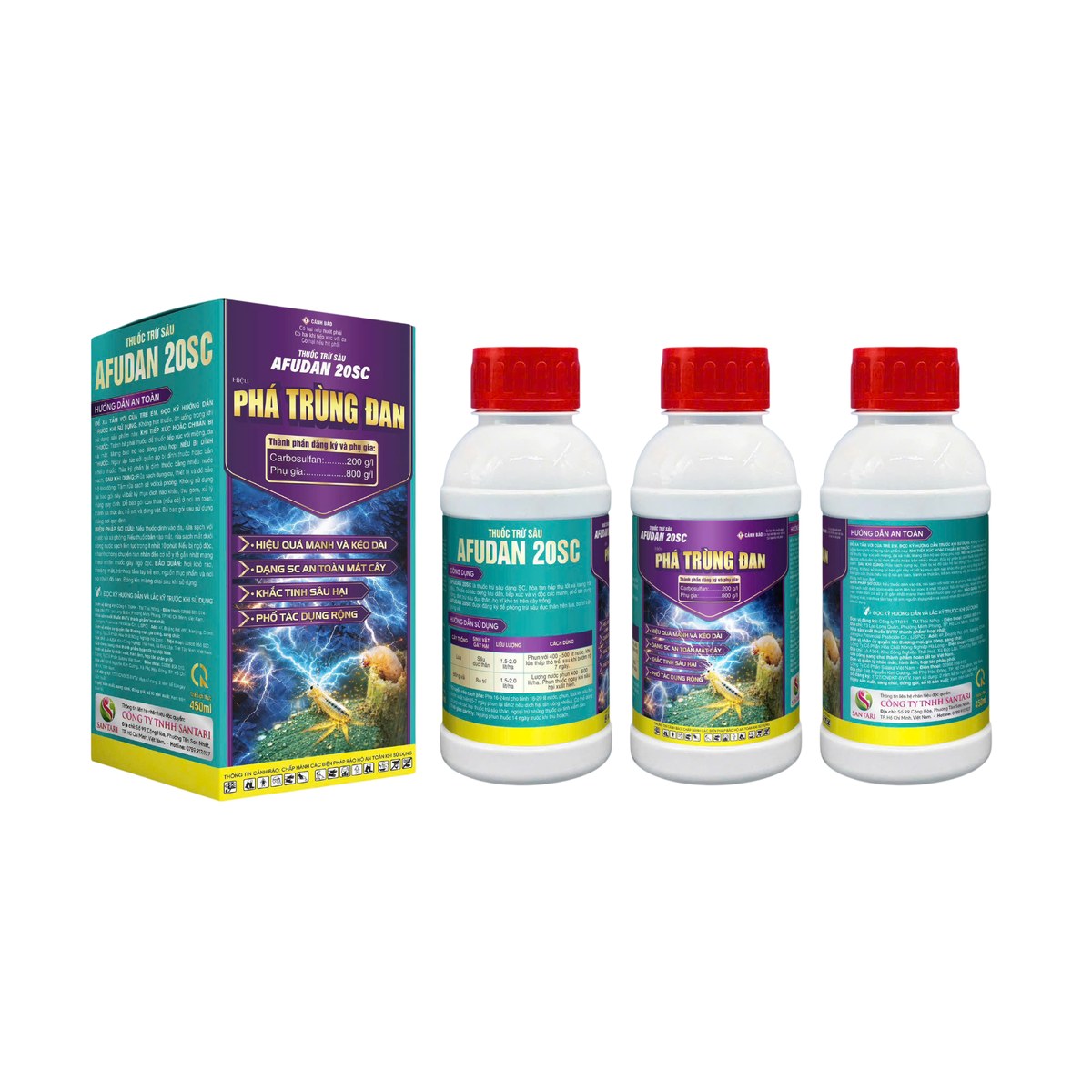 Phá Trùng Đan AFUDAN 20SC 450ml